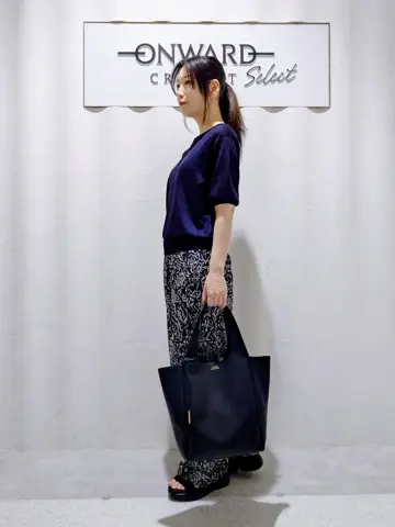 ONWARD CROSSET SELECT スタッフ コーディネート画像