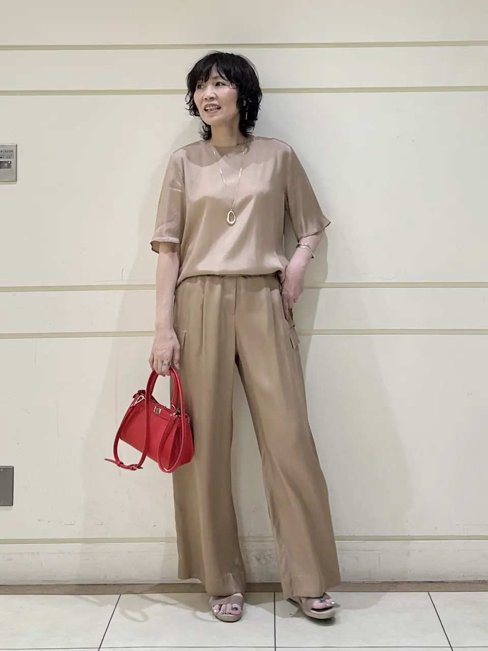 ONWARD CROSSET SELECT maruri コーディネート画像