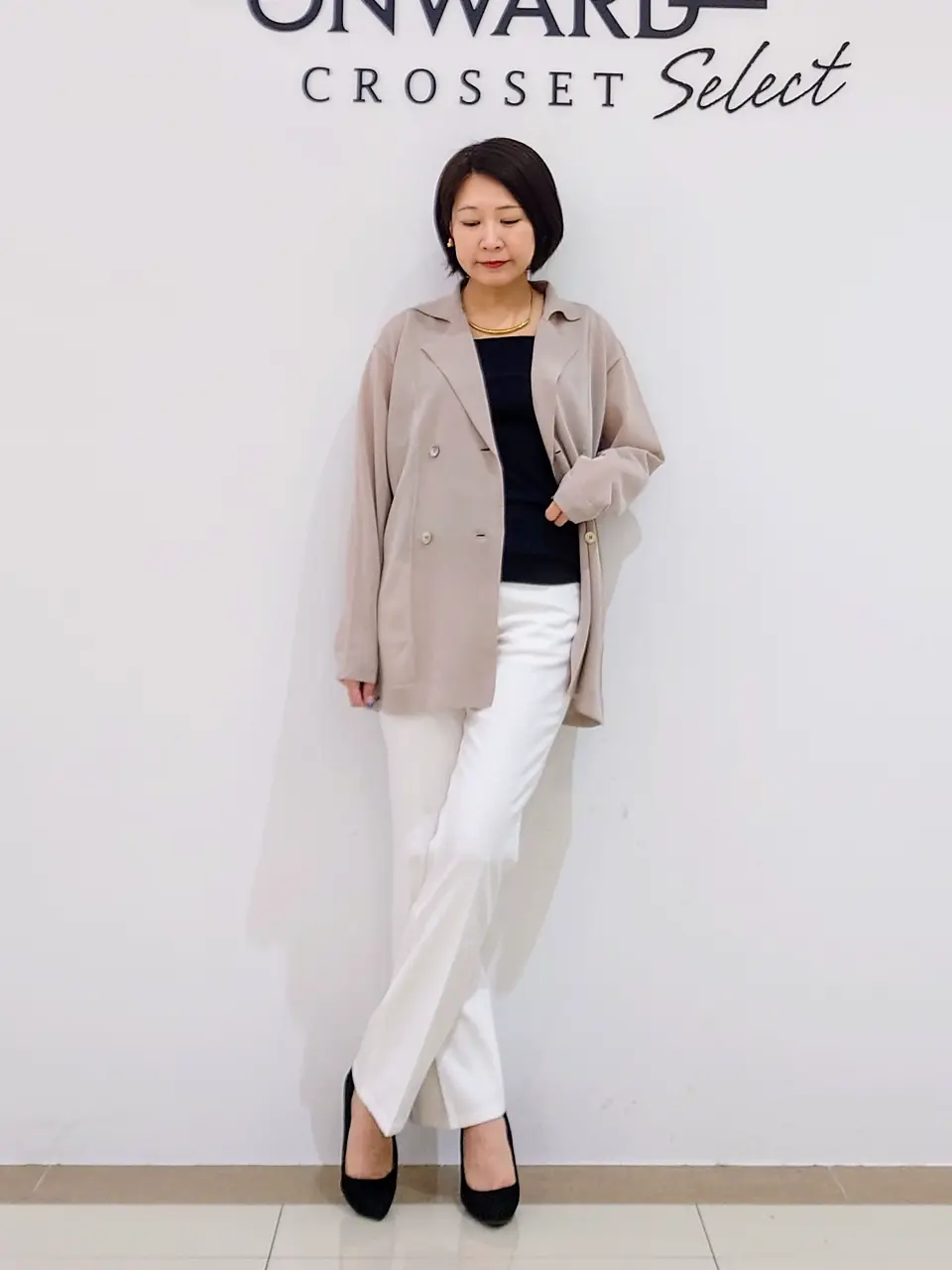 ONWARD CROSSET SELECT スタッフ コーディネート画像