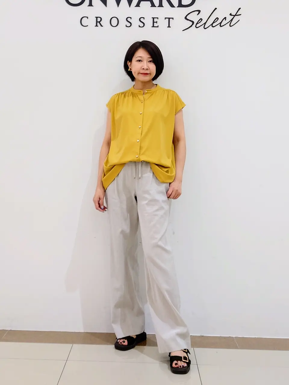 ONWARD CROSSET SELECT スタッフ コーディネート画像