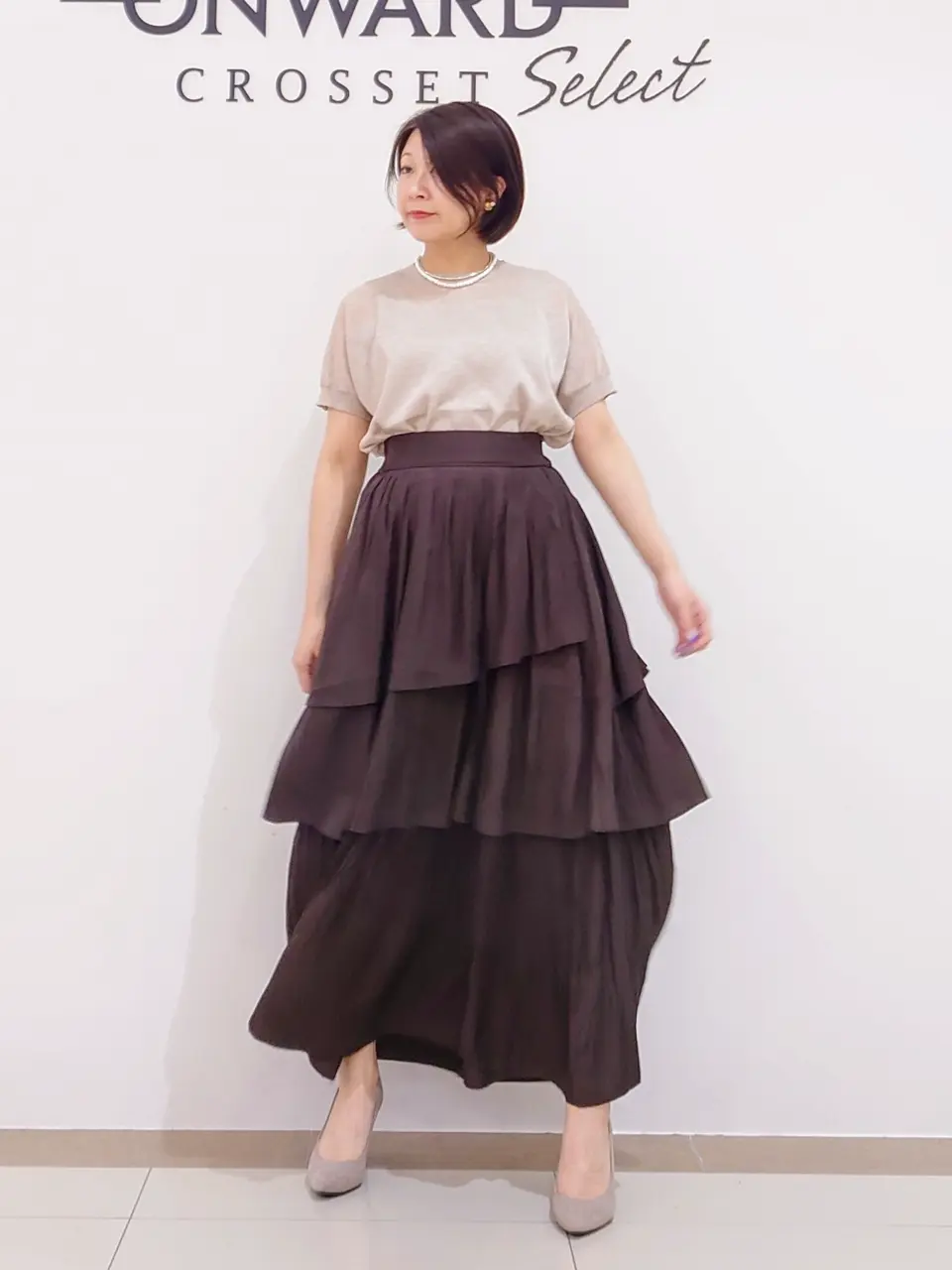 ONWARD CROSSET SELECT スタッフ コーディネート画像