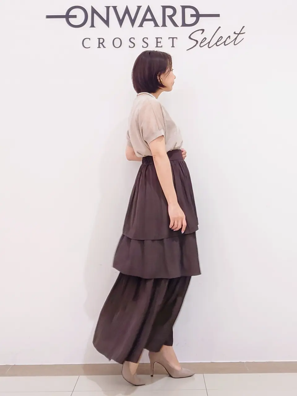 ONWARD CROSSET SELECT スタッフ コーディネート画像