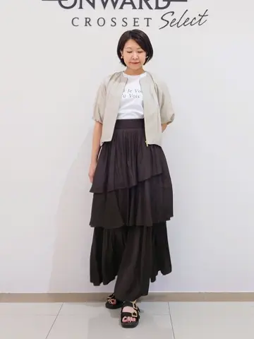 ONWARD CROSSET SELECT スタッフ コーディネート画像