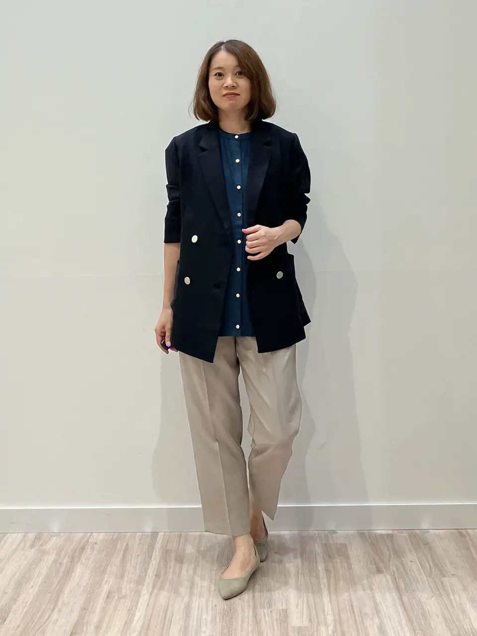 ONWARD CROSSET SELECT 林 コーディネート画像