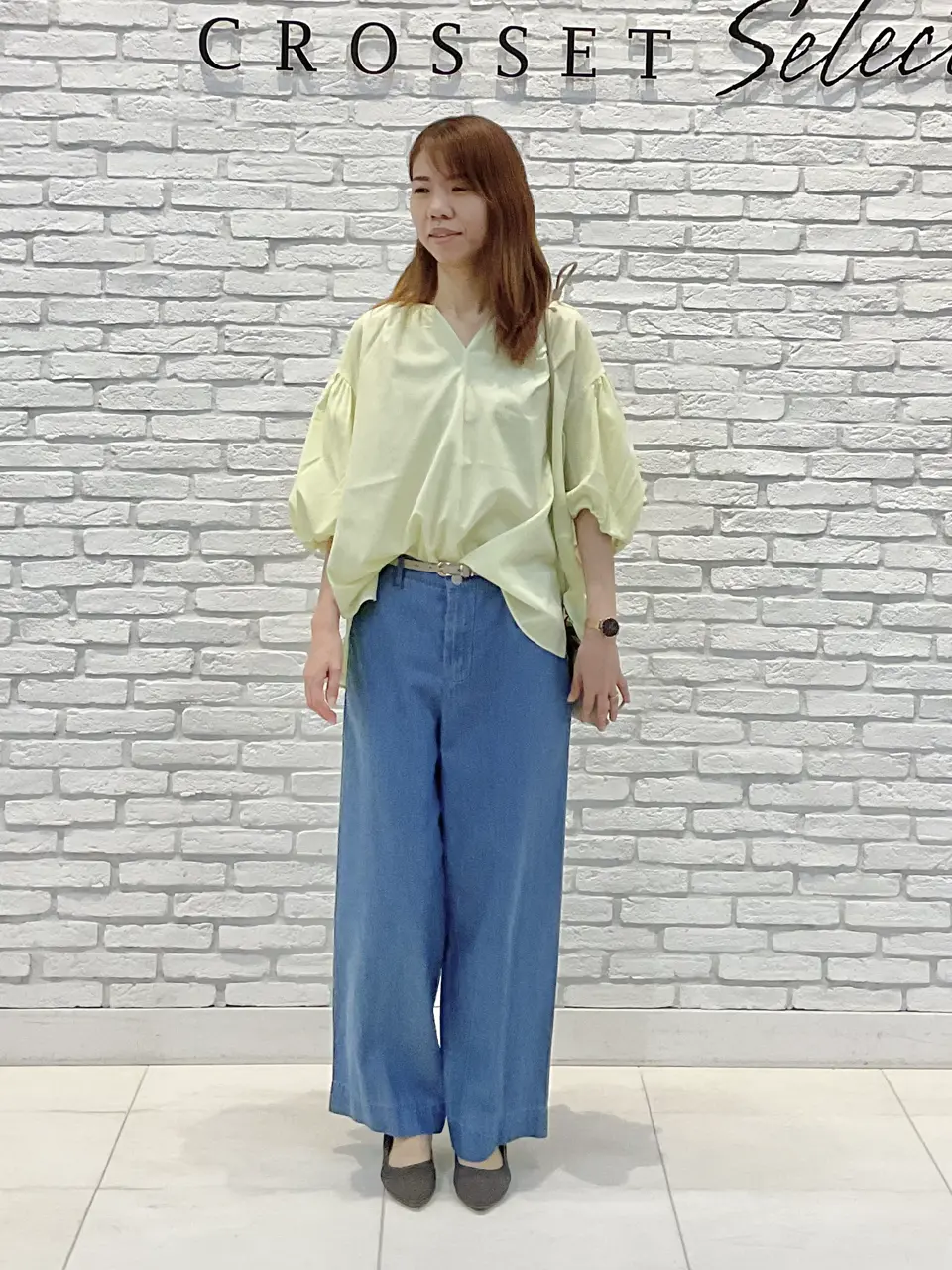 ONWARD CROSSET SELECT IZUMI コーディネート画像