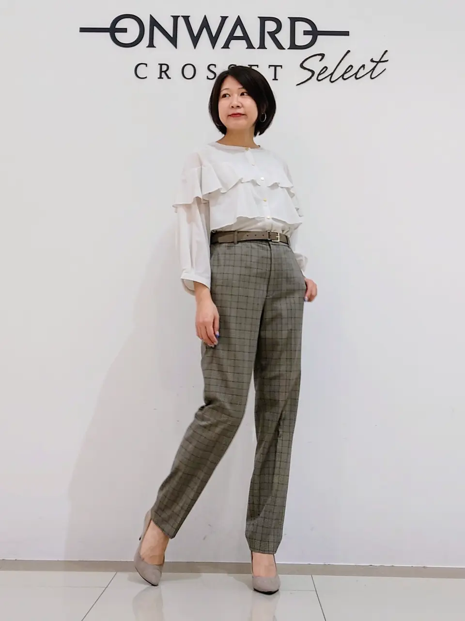 ONWARD CROSSET SELECT スタッフ コーディネート画像