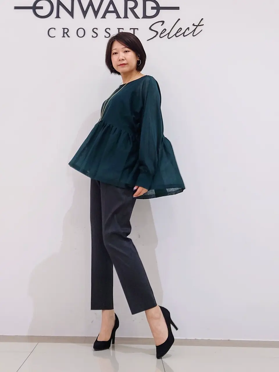 ONWARD CROSSET SELECT スタッフ コーディネート画像