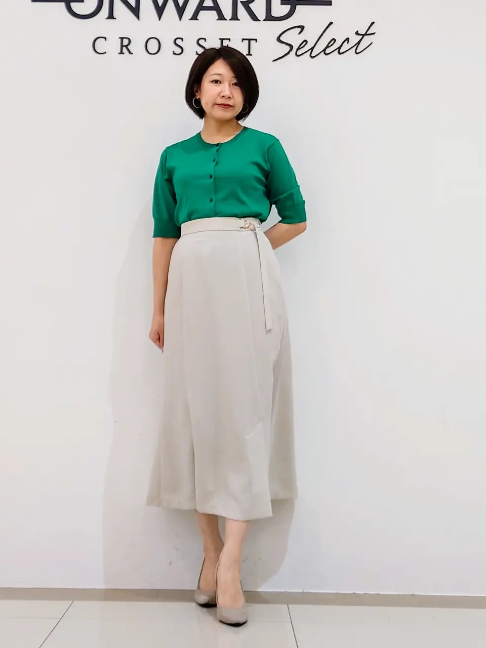 ONWARD CROSSET SELECT スタッフ コーディネート画像