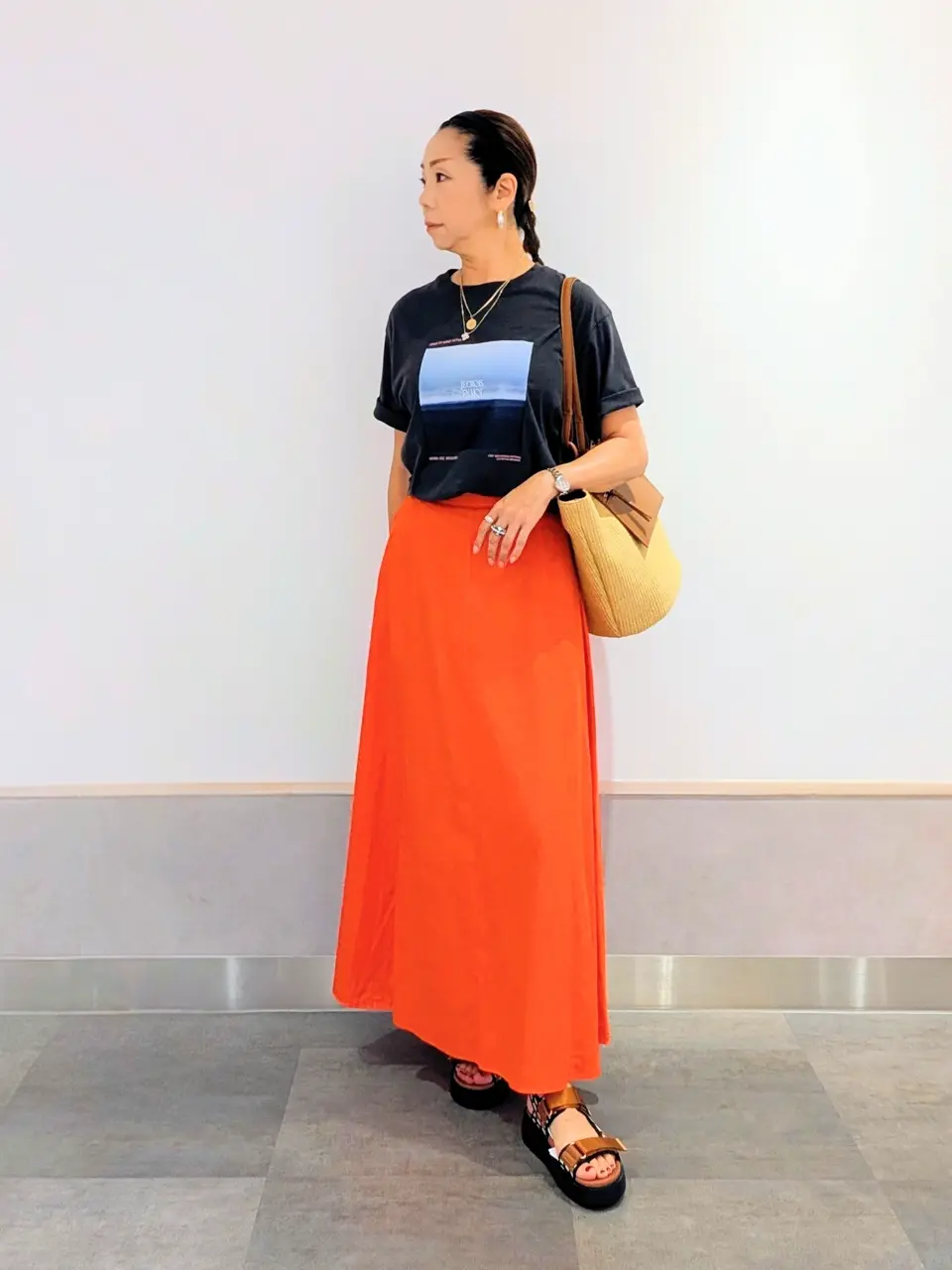 ONWARD CROSSET SELECT niwa コーディネート画像