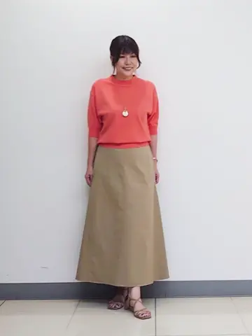 ONWARD CROSSET SELECT 森 コーディネート画像