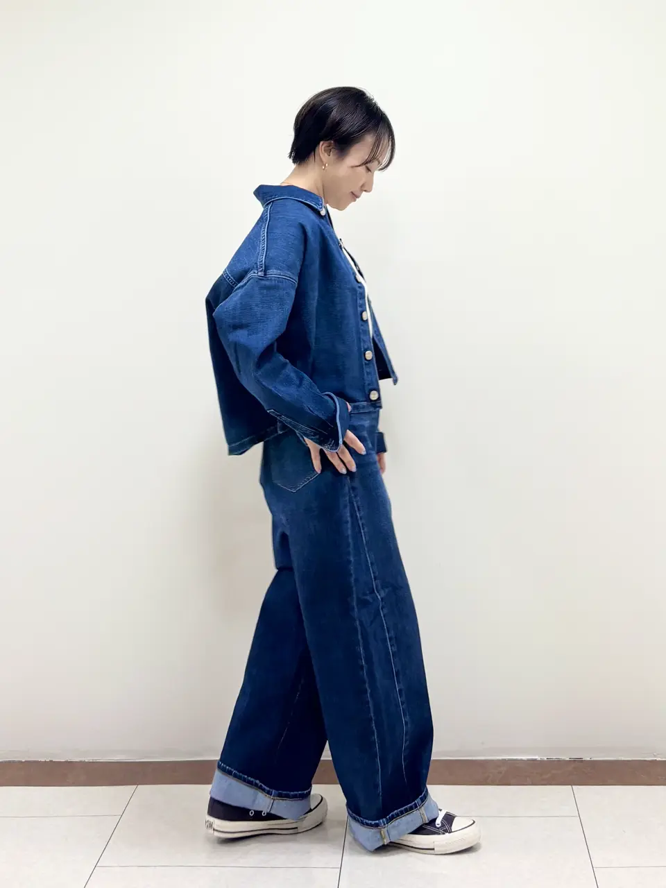 ONWARD CROSSET SELECT 藤川 コーディネート画像