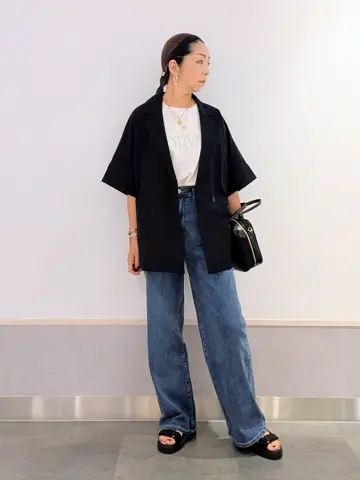 ONWARD CROSSET SELECT niwa コーディネート画像