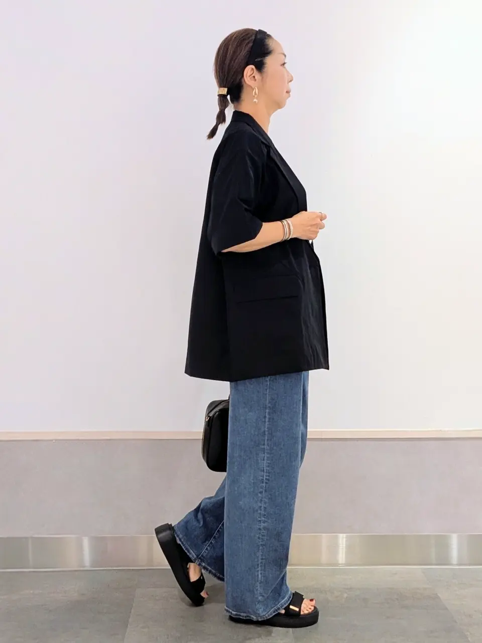 ONWARD CROSSET SELECT niwa コーディネート画像