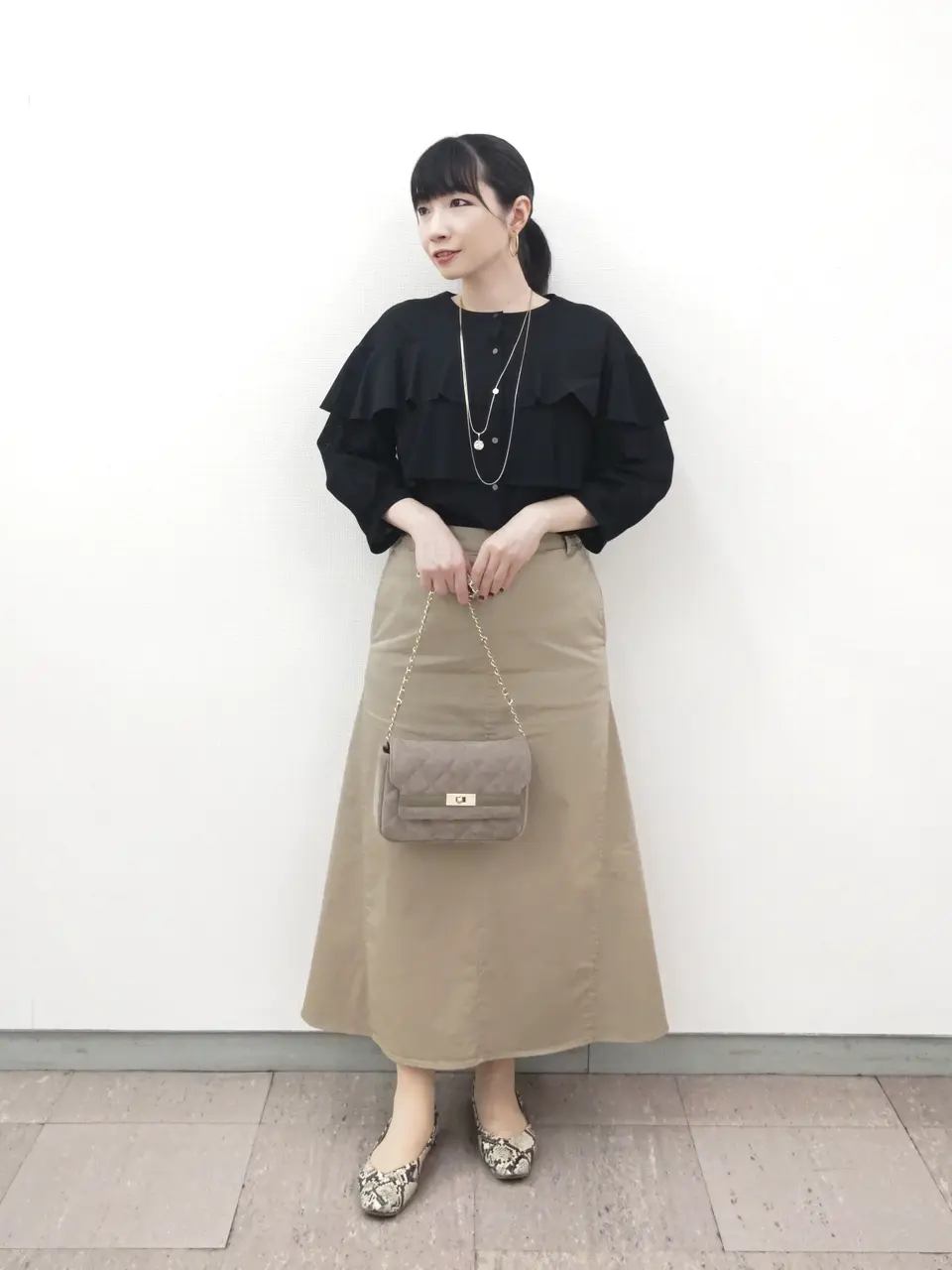 ONWARD CROSSET SELECT 福田 コーディネート画像