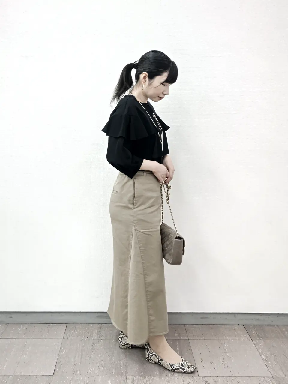 ONWARD CROSSET SELECT 福田 コーディネート画像