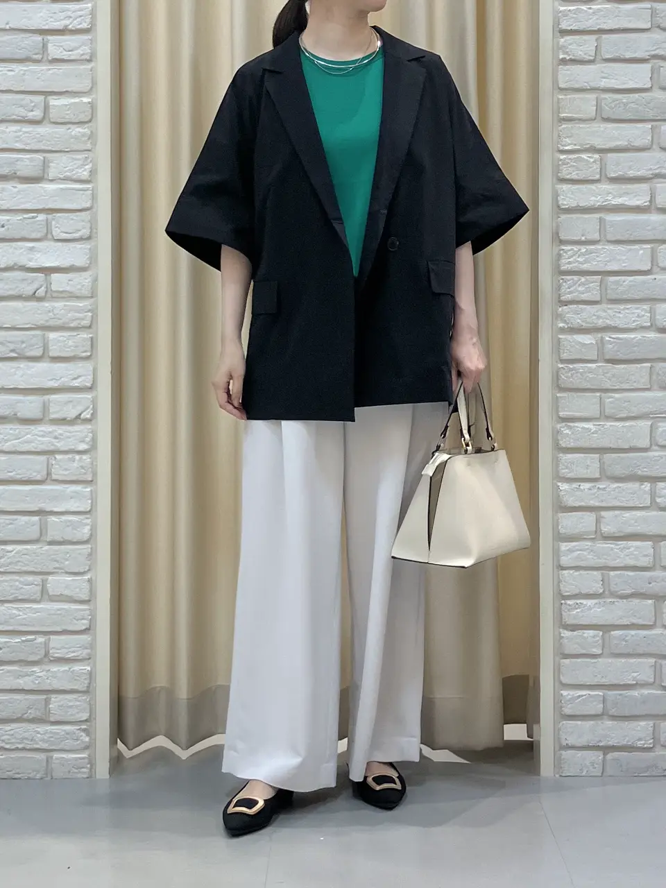 ONWARD CROSSET SELECT 檀 コーディネート画像