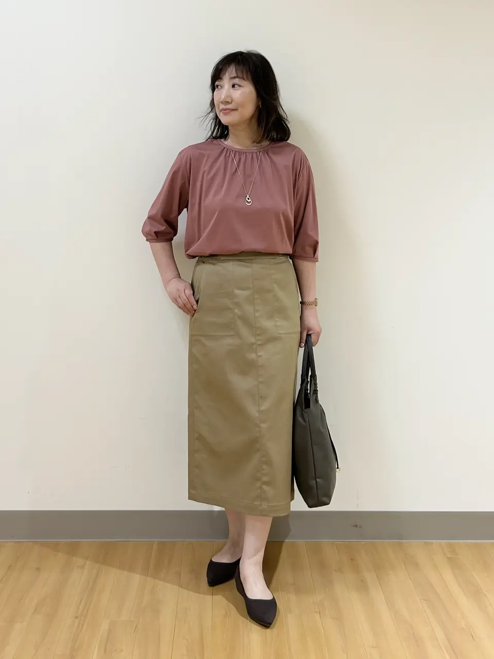 ONWARD CROSSET SELECT TAKI コーディネート画像