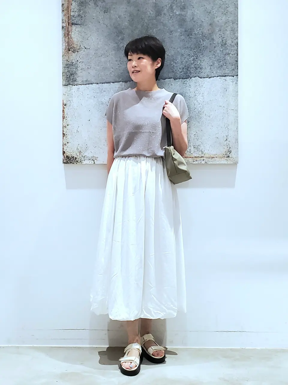 ☆新品 130 anyFAM トップス & スカート セット オフホワイト 公式】any FAM | ファッション通販サイト[オンワード・クローゼット]