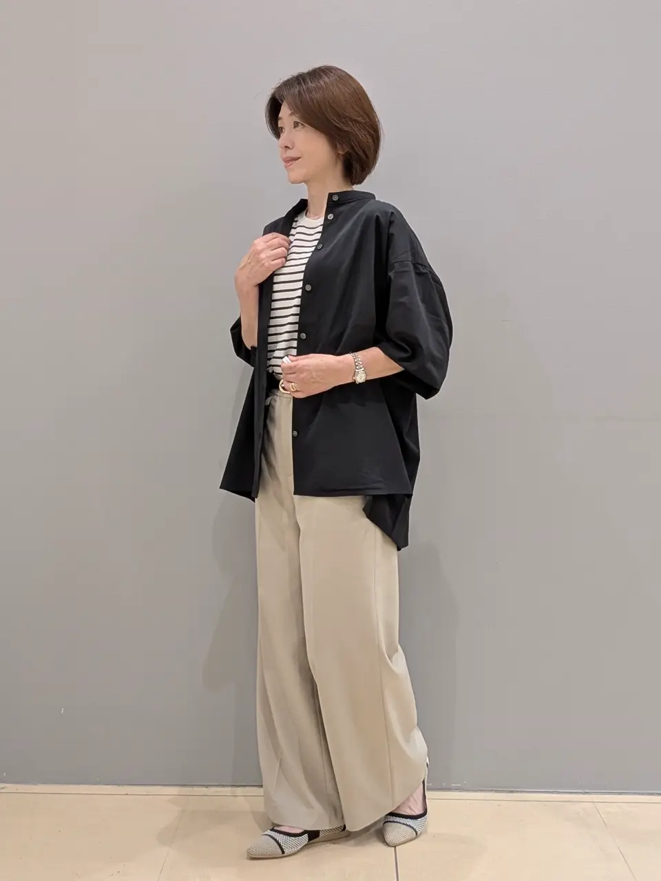 ONWARD CROSSET SELECT 見帆 コーディネート画像