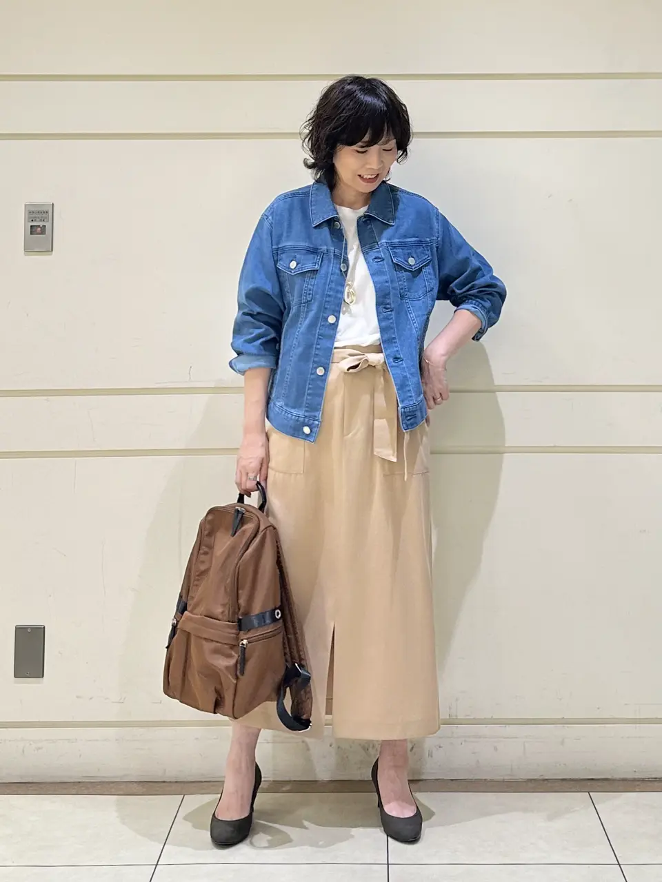 ONWARD CROSSET SELECT maruri コーディネート画像