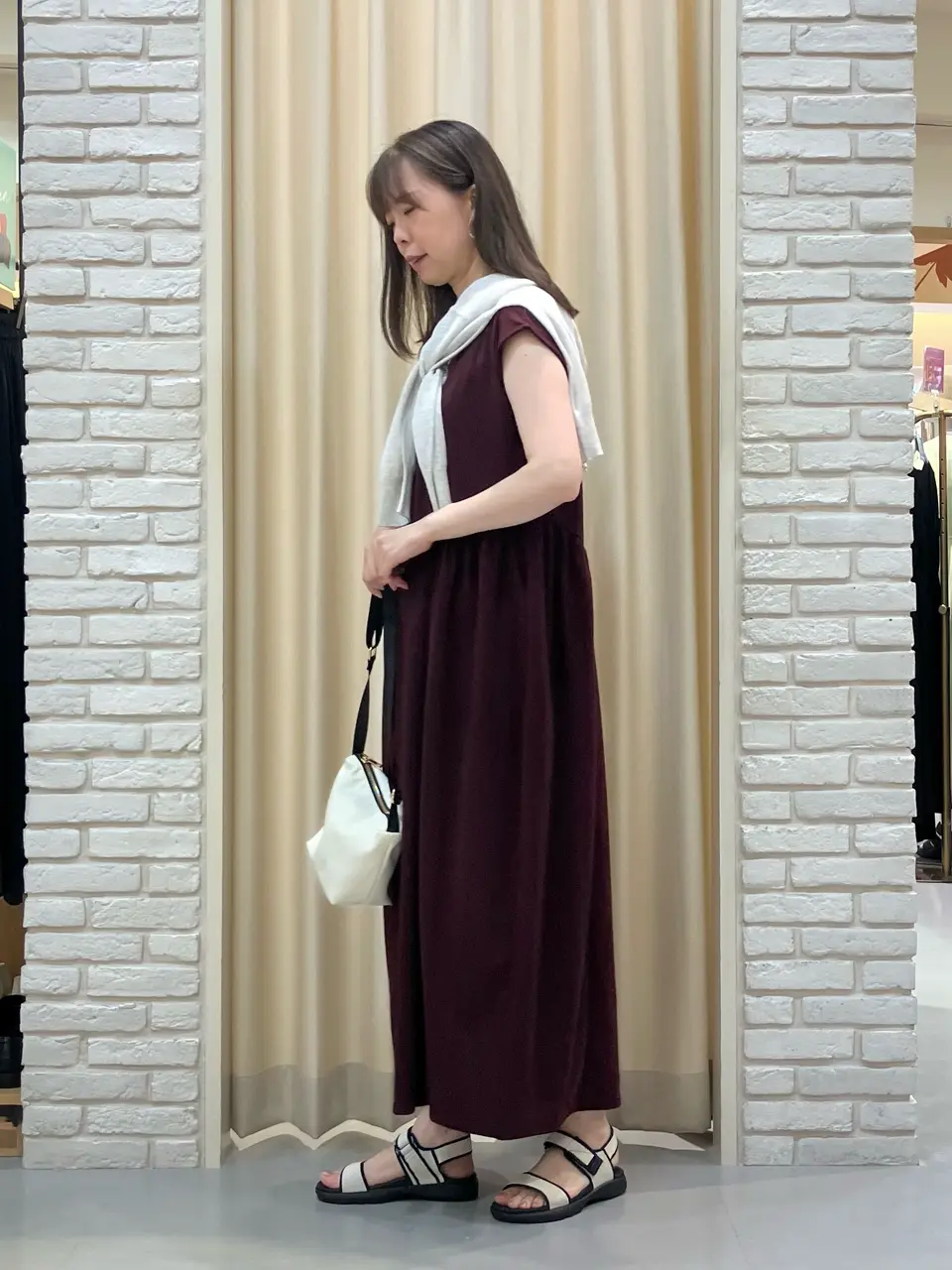 ONWARD CROSSET SELECT 檀 コーディネート画像