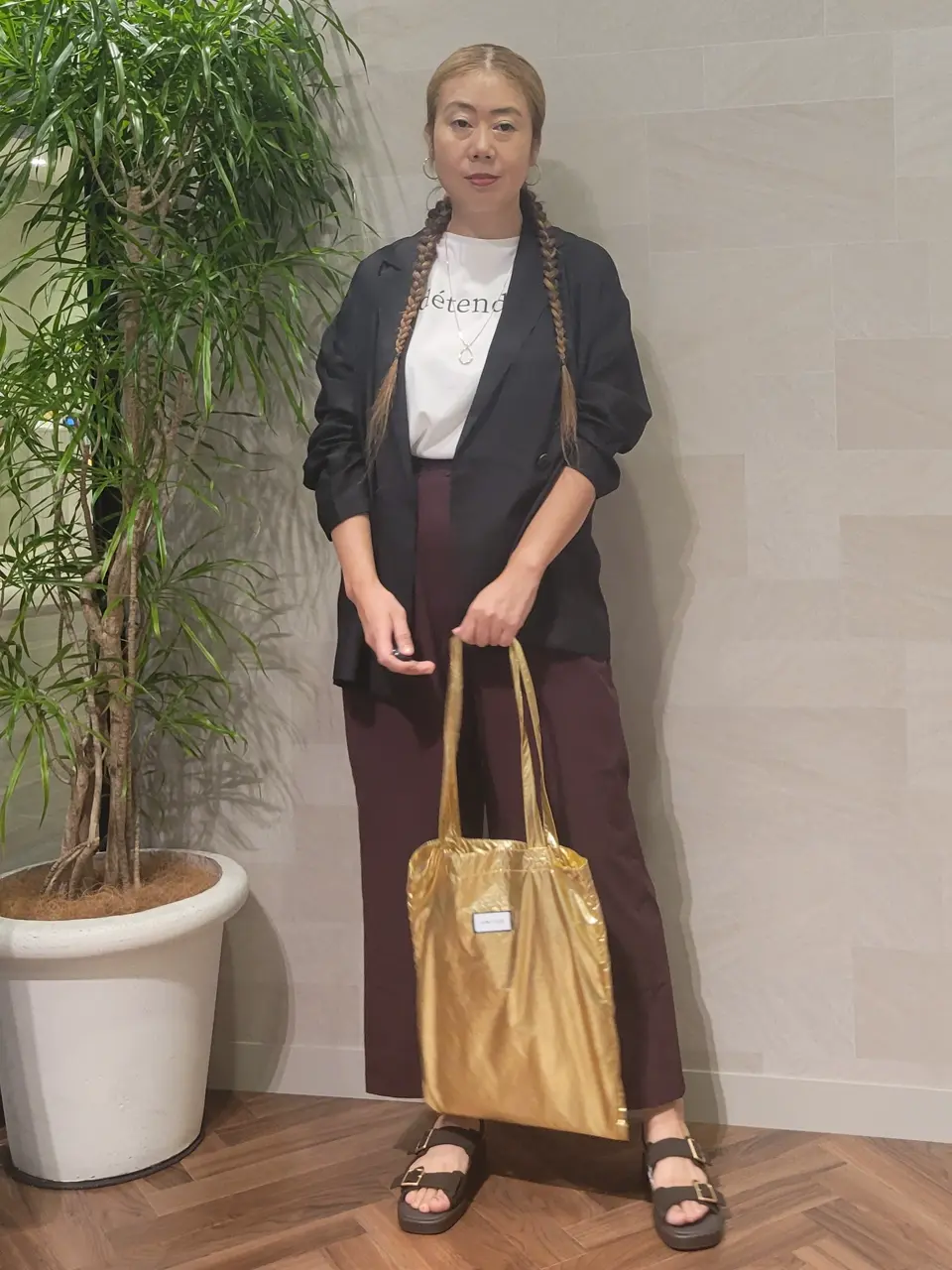 ONWARD CROSSET SELECT 西村 コーディネート画像