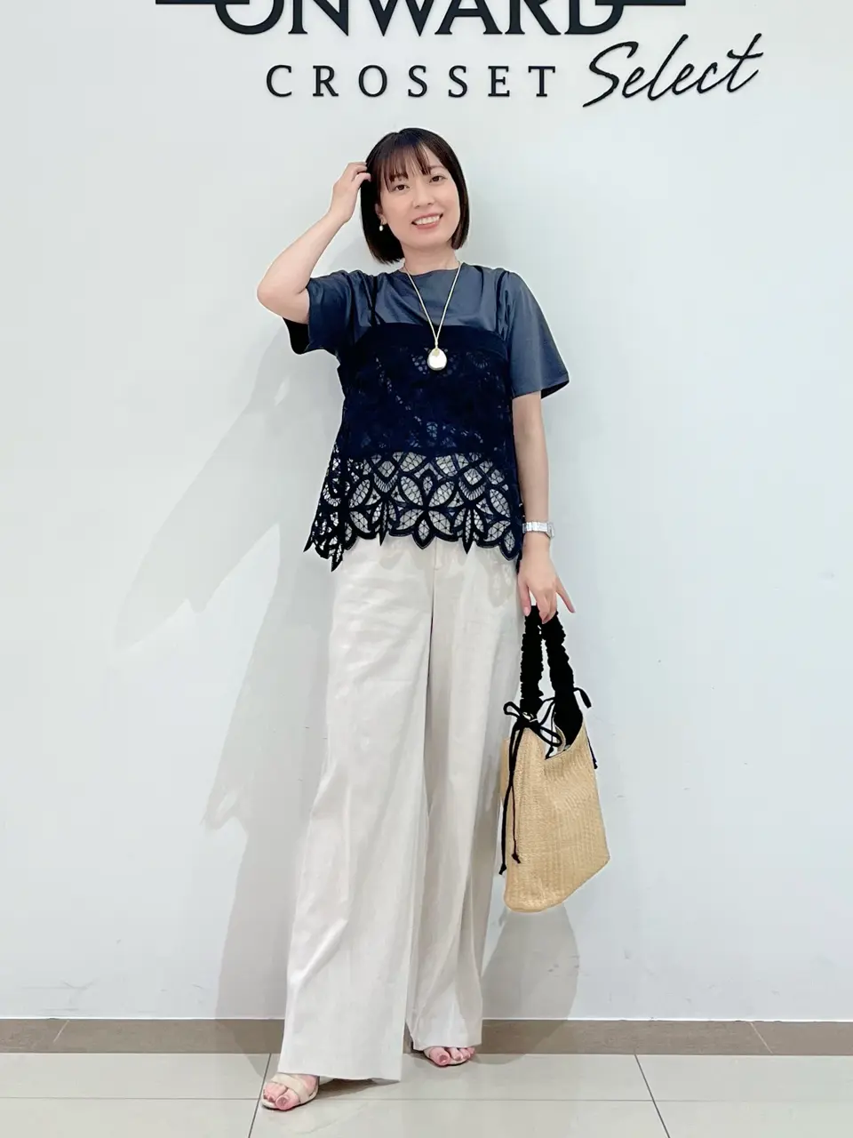 ONWARD CROSSET SELECT スタッフ コーディネート画像