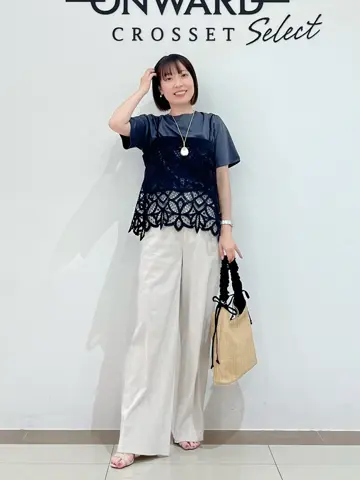 ONWARD CROSSET SELECT スタッフ コーディネート画像
