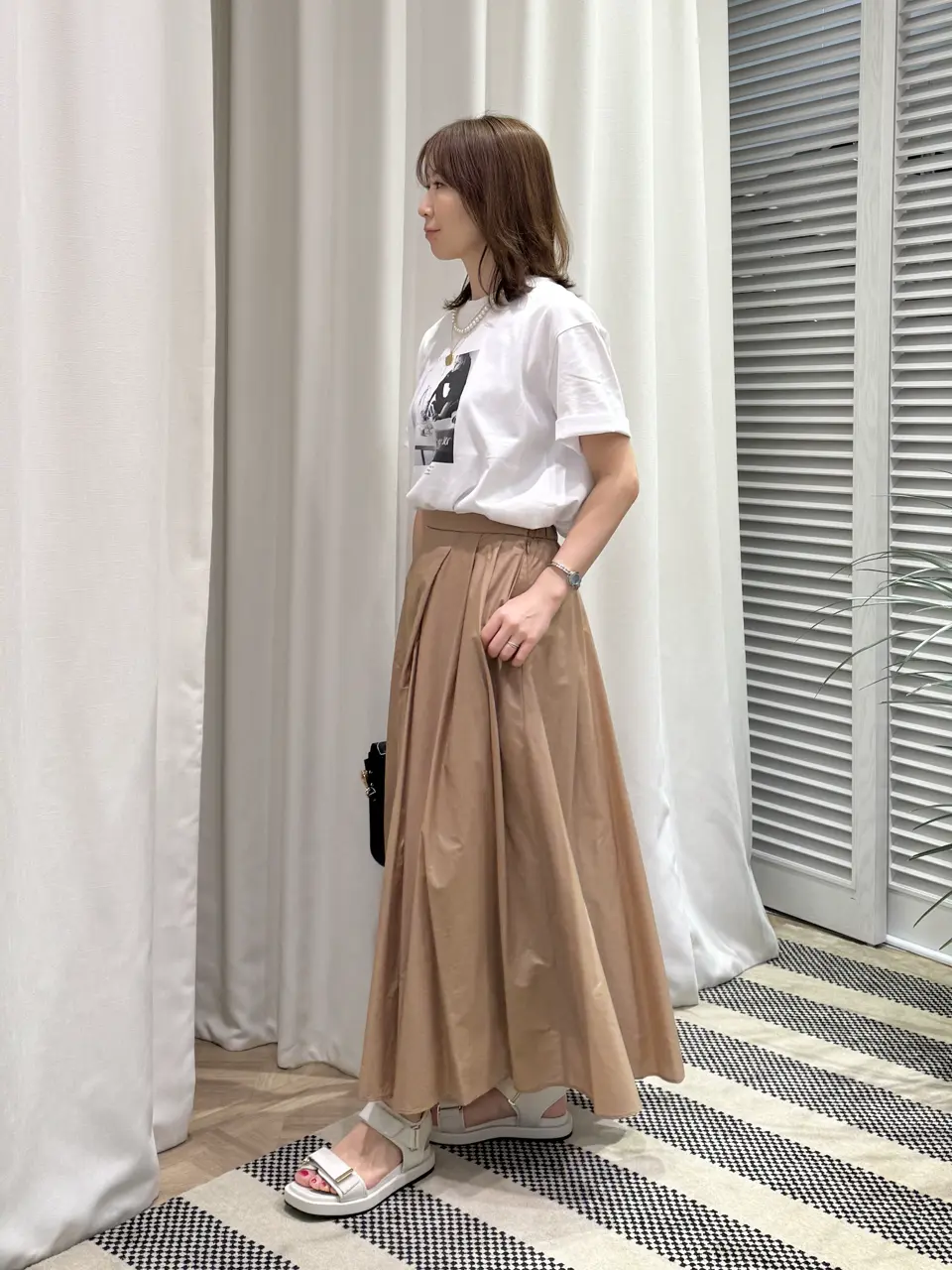 ONWARD CROSSET SELECT KURIYAMA コーディネート画像