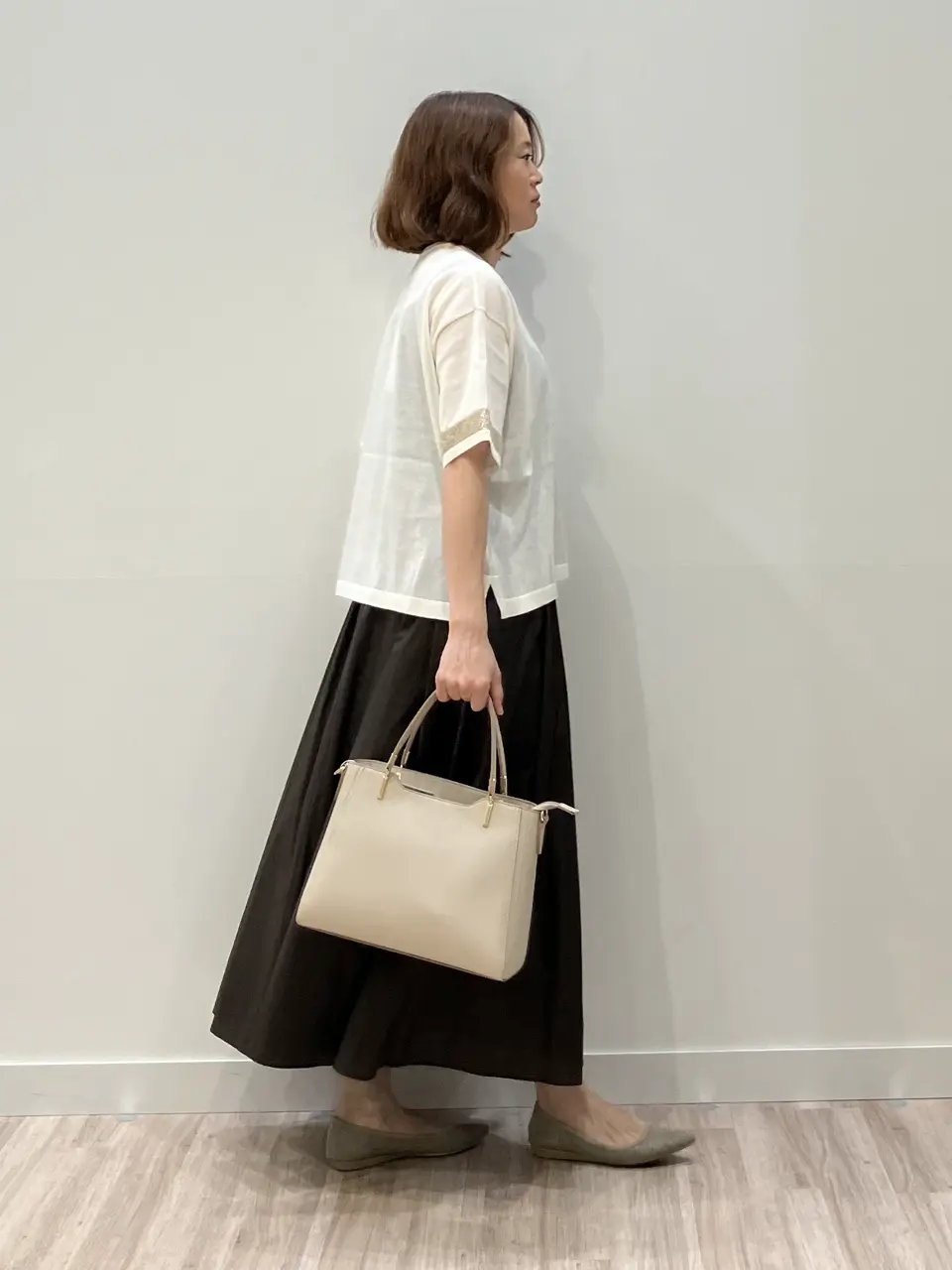 ONWARD CROSSET SELECT 林 コーディネート画像