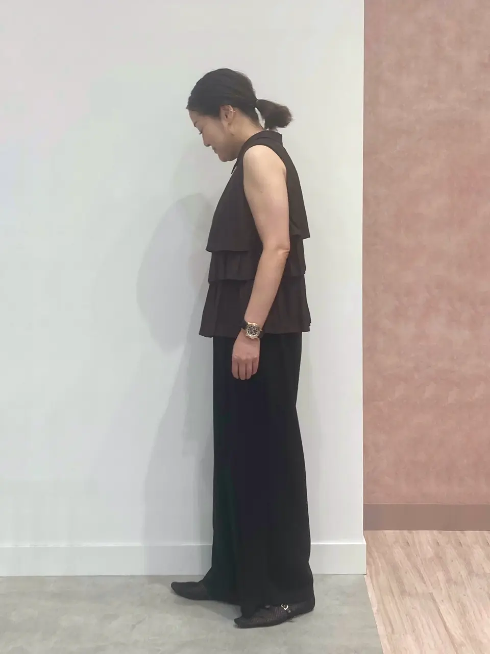 ONWARD CROSSET SELECT 野村 コーディネート画像