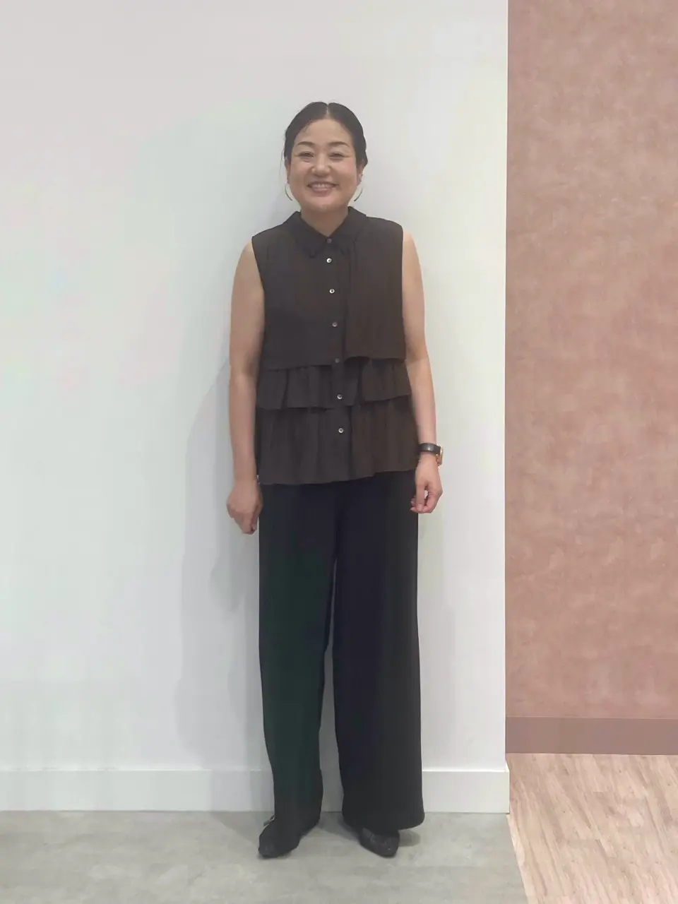 ONWARD CROSSET SELECT 野村 コーディネート画像