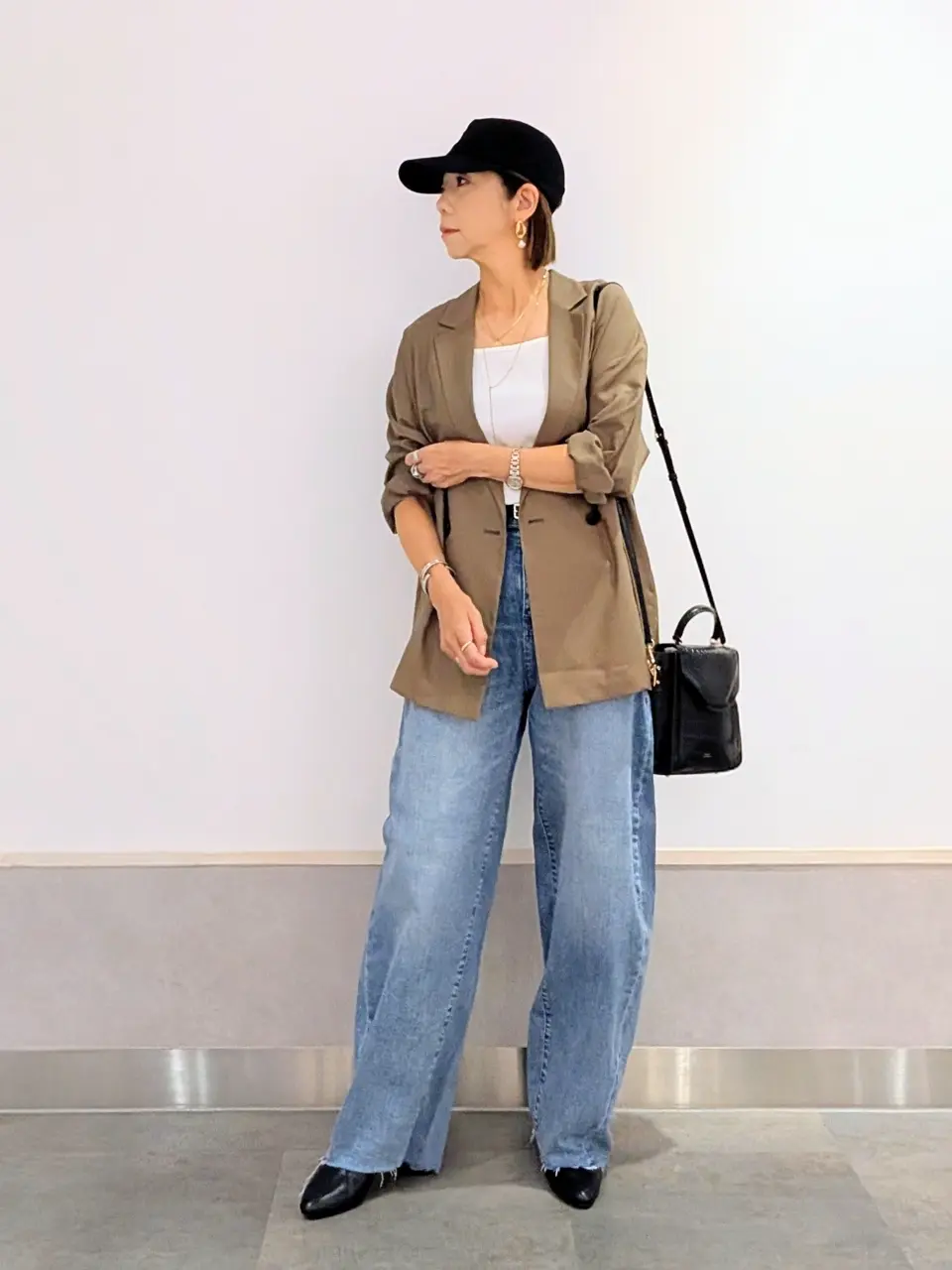 ONWARD CROSSET SELECT niwa コーディネート画像