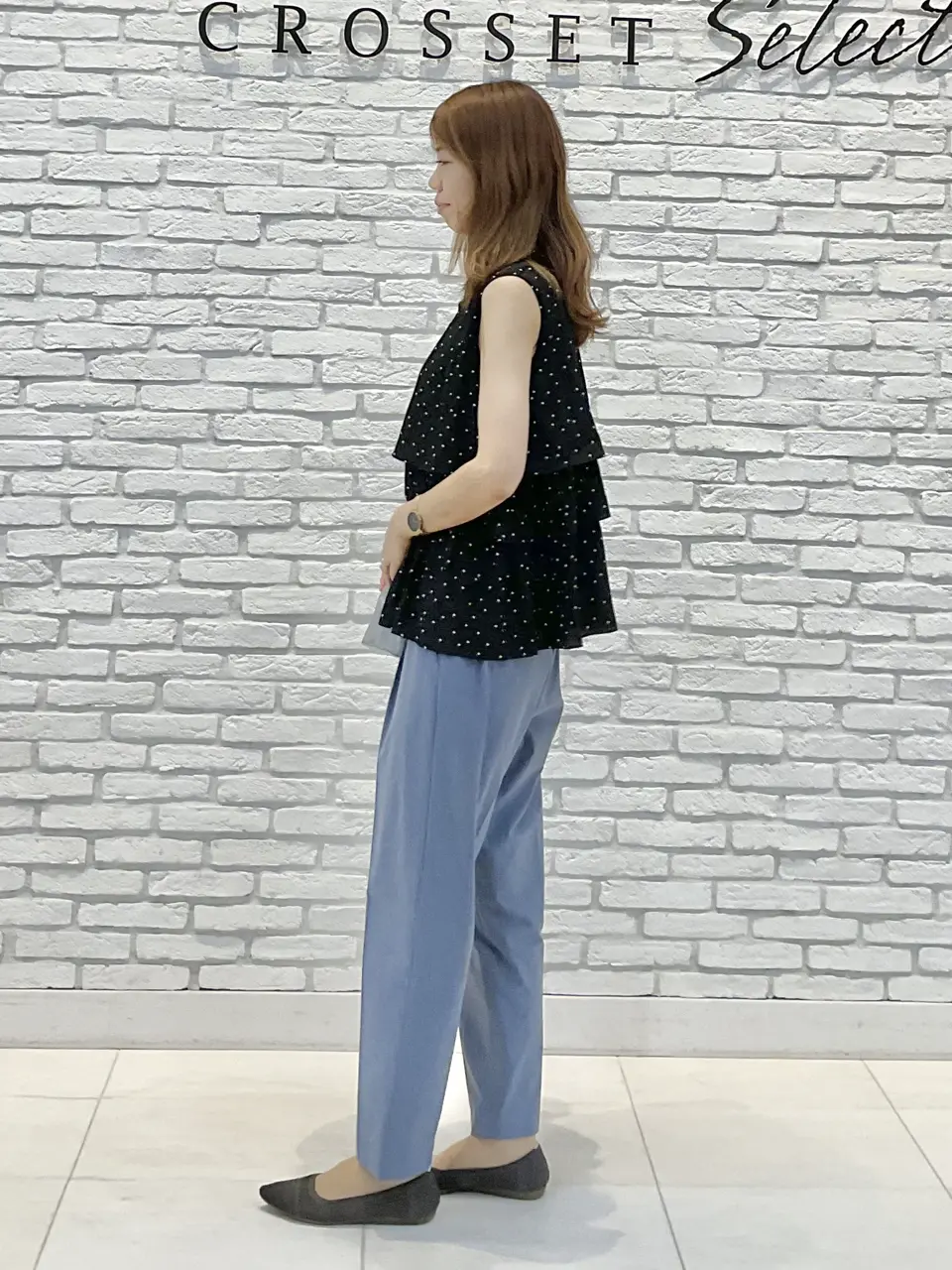 ONWARD CROSSET SELECT IZUMI コーディネート画像