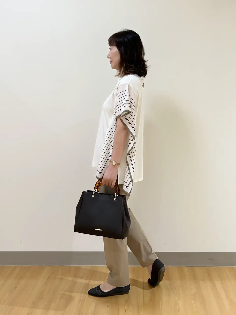 ONWARD CROSSET SELECT TAKI コーディネート画像