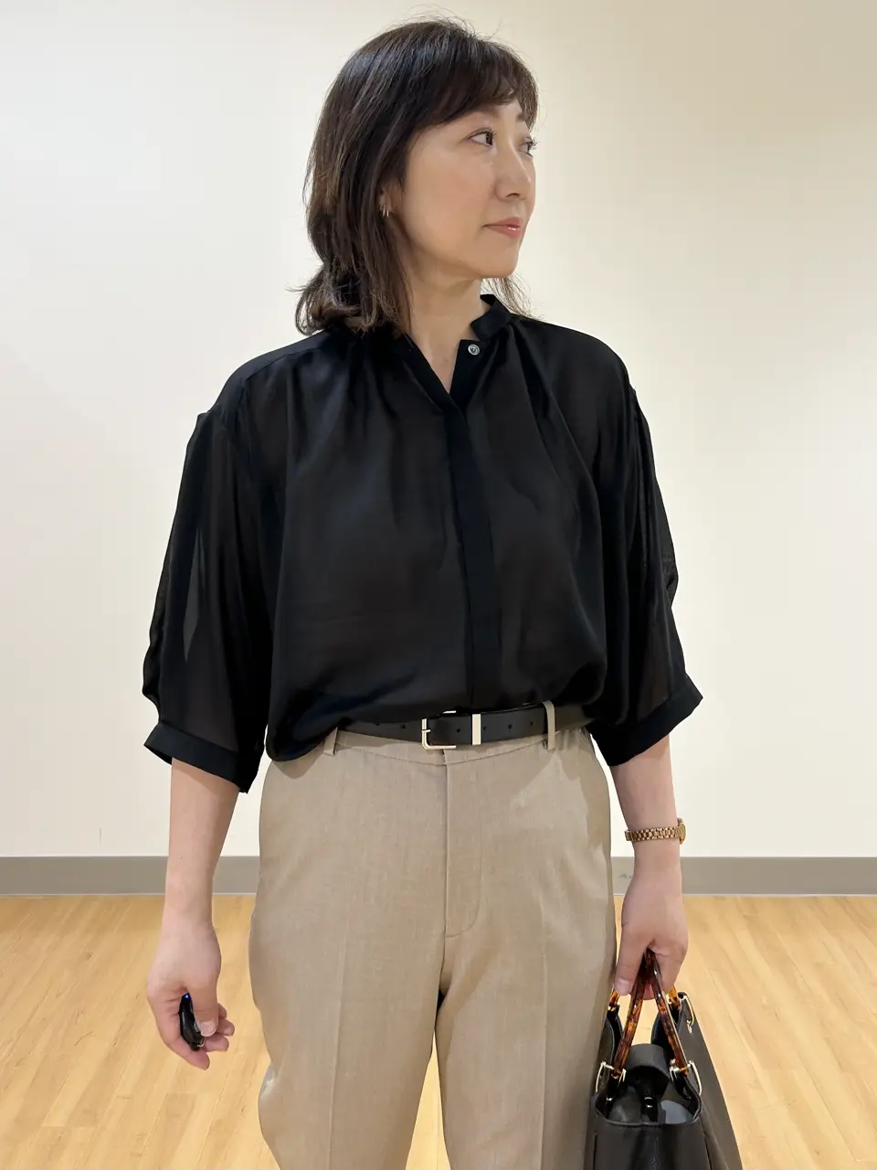 ONWARD CROSSET SELECT TAKI コーディネート画像