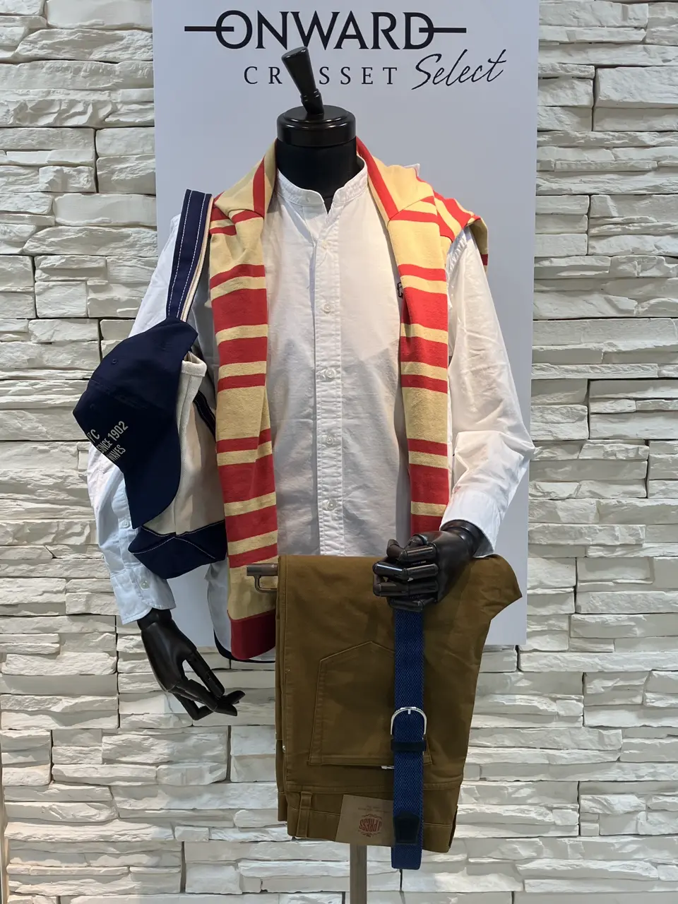 ONWARD CROSSET SELECT 中西 コーディネート画像
