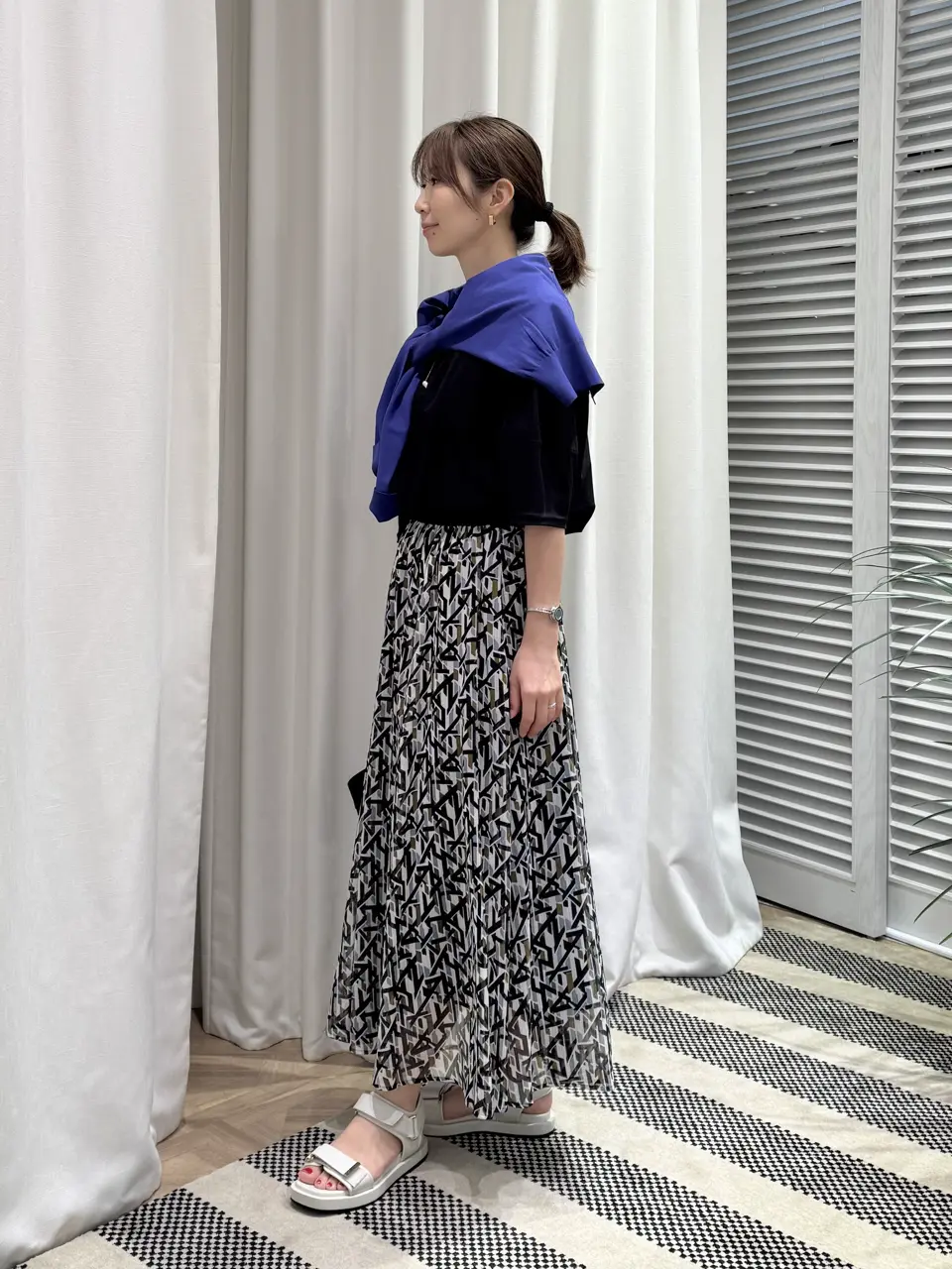 ONWARD CROSSET SELECT KURIYAMA コーディネート画像