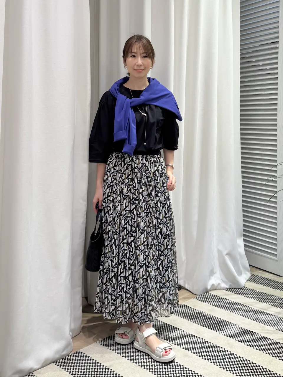 ONWARD CROSSET SELECT KURIYAMA コーディネート画像