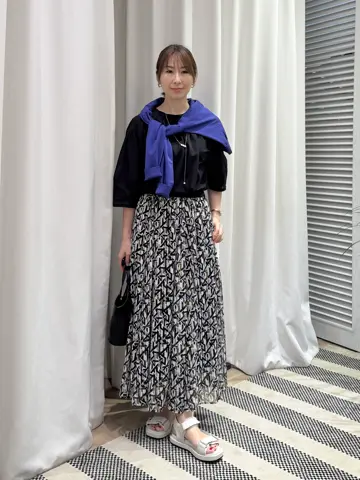 ONWARD CROSSET SELECT KURIYAMA コーディネート画像