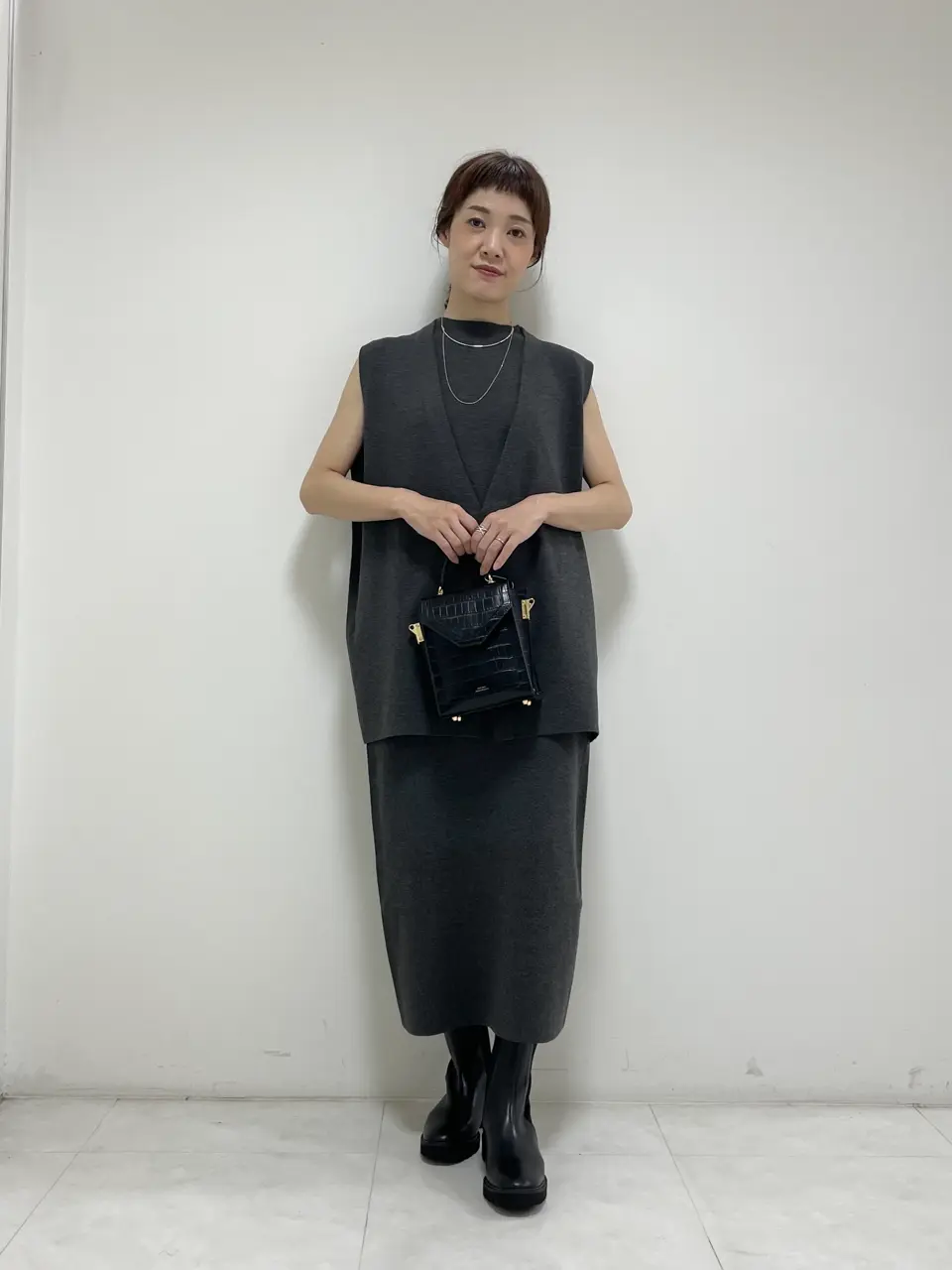 ONWARD CROSSET SELECT 岡田 コーディネート画像