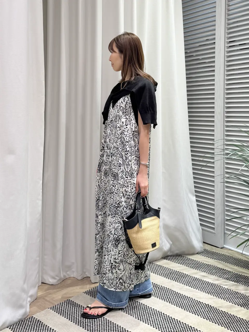 ONWARD CROSSET SELECT KURIYAMA コーディネート画像