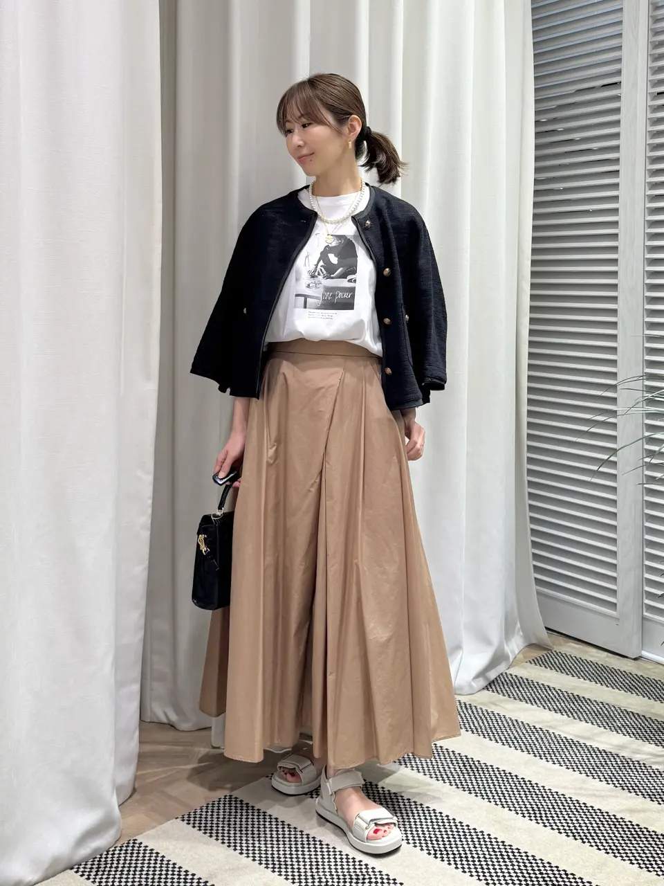 ONWARD CROSSET SELECT KURIYAMA コーディネート画像