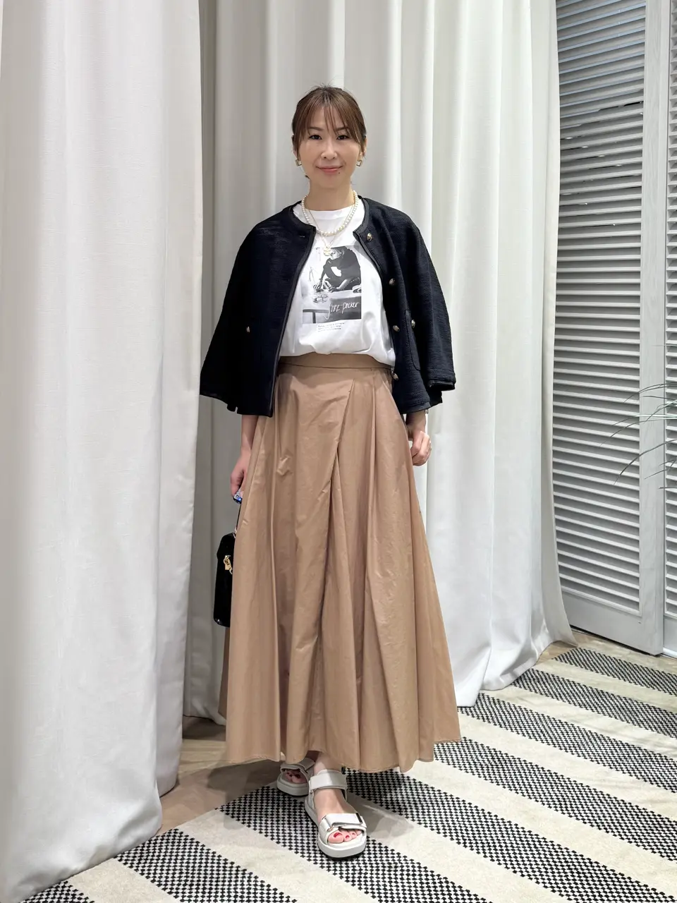 ONWARD CROSSET SELECT KURIYAMA コーディネート画像