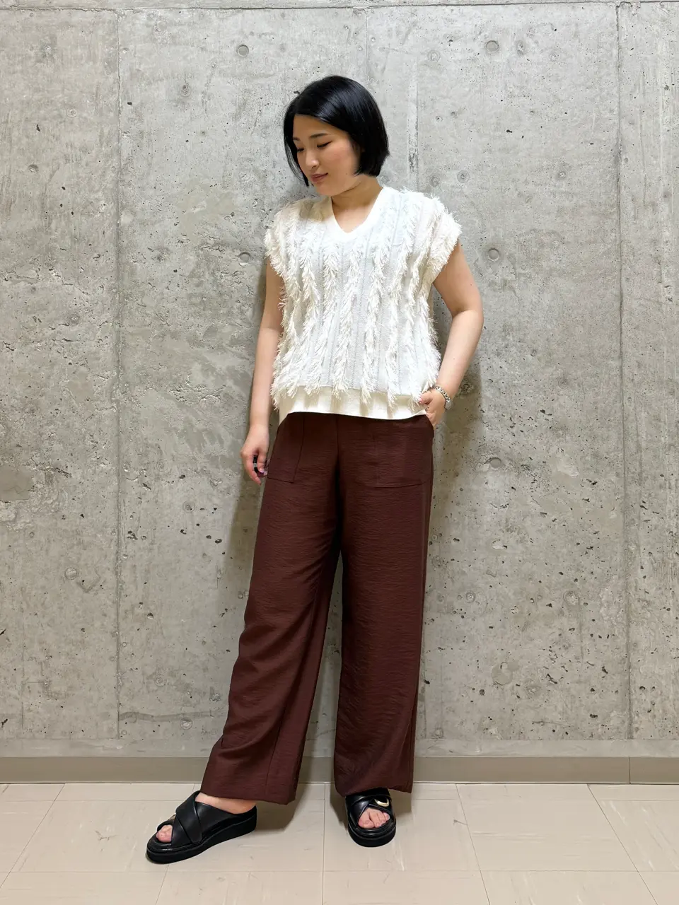 ONWARD CROSSET SELECT 吉田 コーディネート画像