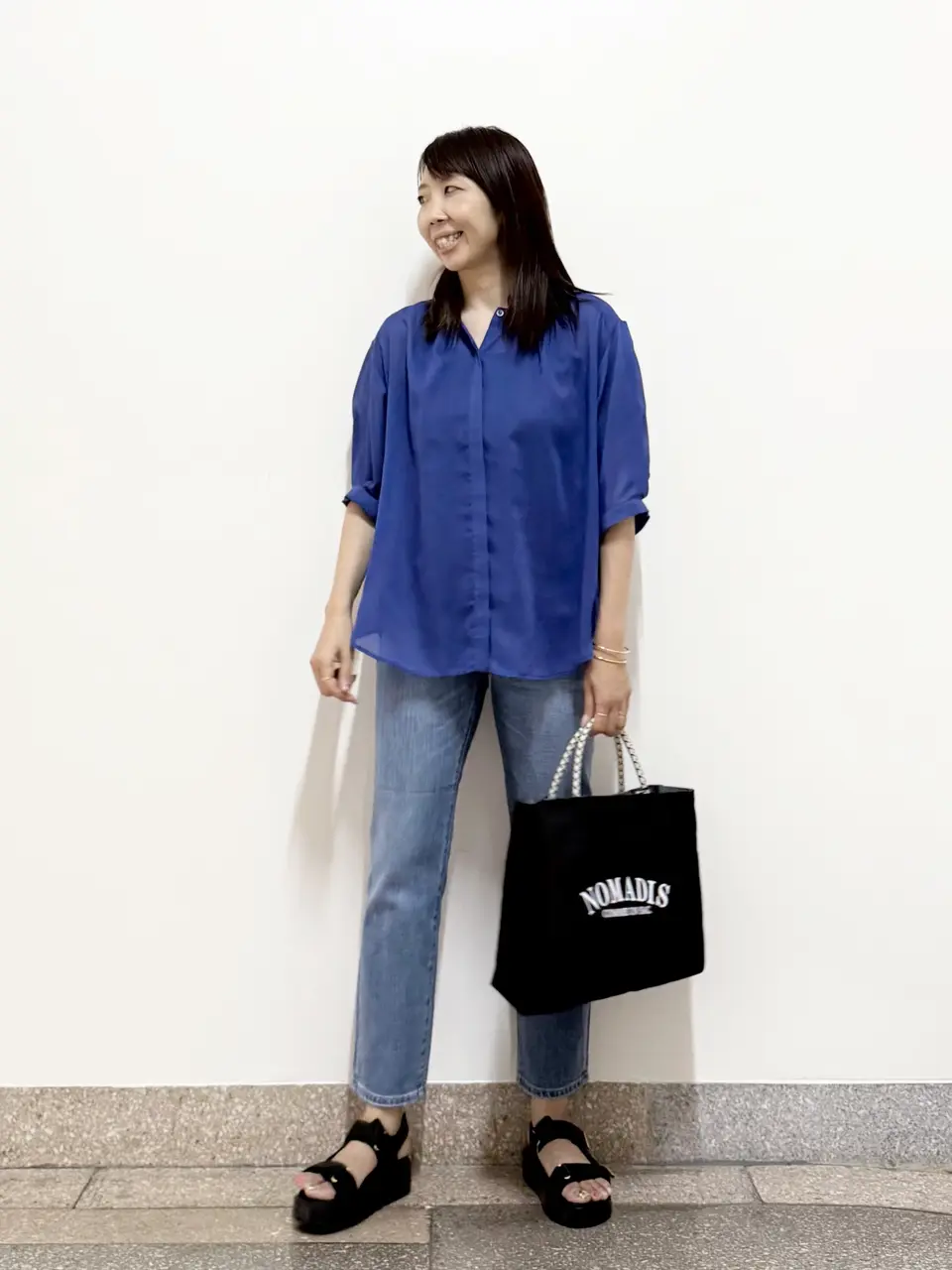 ONWARD CROSSET SELECT 佐藤 コーディネート画像