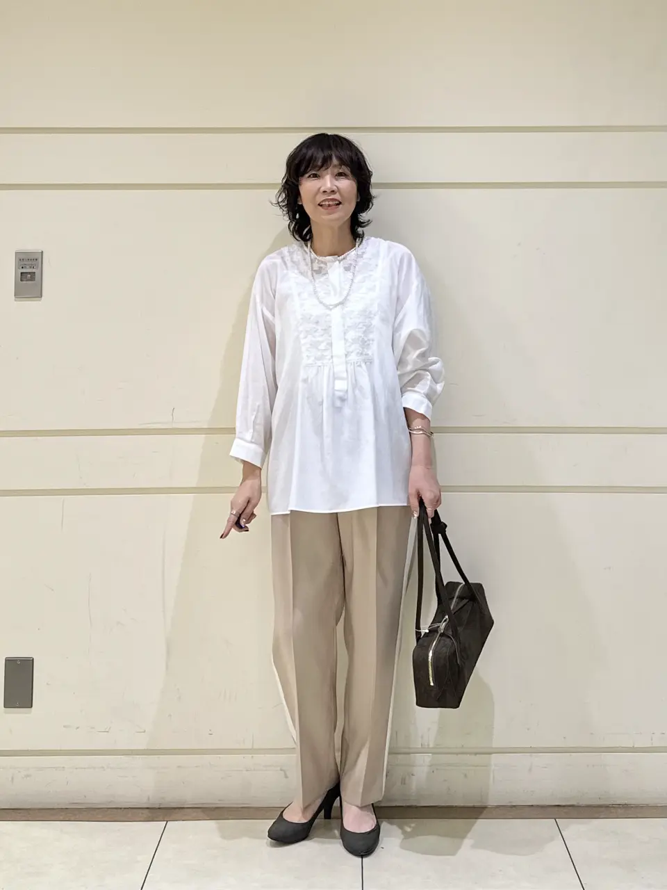 ONWARD CROSSET SELECT maruri コーディネート画像