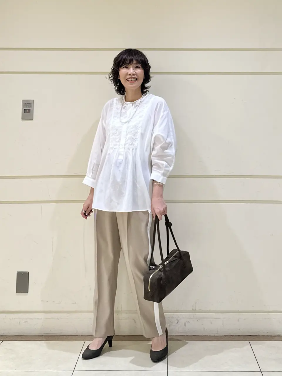 ONWARD CROSSET SELECT maruri コーディネート画像