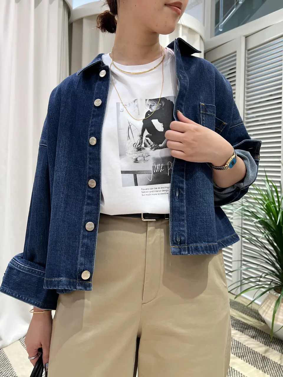 ONWARD CROSSET SELECT 伊藤 コーディネート画像