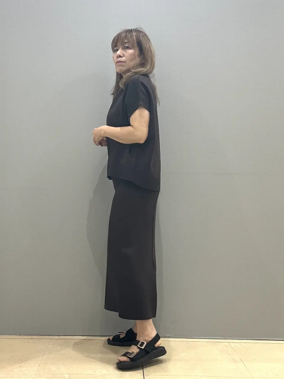 ONWARD CROSSET SELECT J.D コーディネート画像